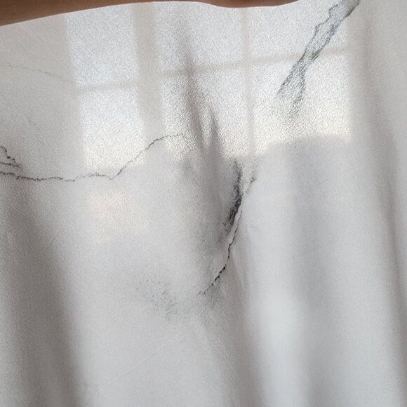 LARGE Marble Pattern Fabric Wall Hanging Tapestry Gray & Gold 70.8 X 90.5 inches - Picture 6 of 10